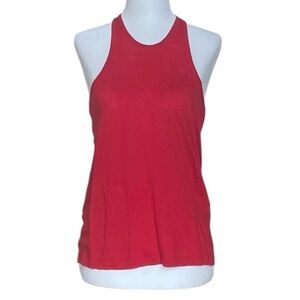 T by Alexander Wang Red Racerback Tank